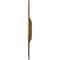 Ekena Millwork Galveston Ceiling Medallion (Canopies up to 4 3/4"), 36 5/8"OD x 3 5/8"ID x 2 3/8"P, Smokey Topaz CM36GLSTF - alternate 2